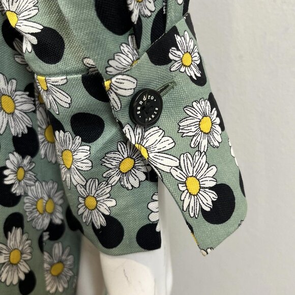 SANDRO NWOT FLORAL POLKA DOT DRESS - Picture 8 of 14
